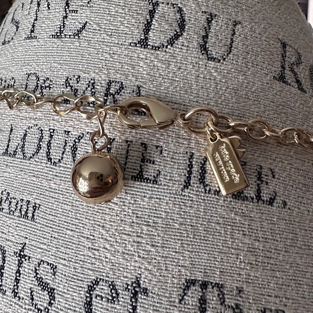 Kate Spade Green Statement Necklace - image 5